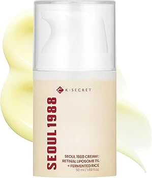 KSECRET SEOUL 1988 Cream : Retinal Liposome 1% + Fermented Rice 50ml