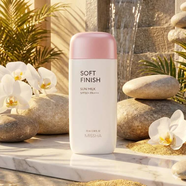Missha All Around Safe Block Soft Finish Sun Milk SPF50+/PA+++ 70ml