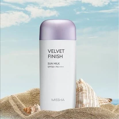 Missha All-around Safe Block Velvet Finish Sun Milk (SPF 50+ PA++++) 70ml