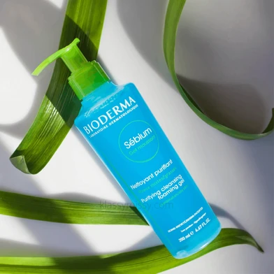 Bioderma Sebium Gel Moussant Purifying Cleansing Foaming Gel 200ml