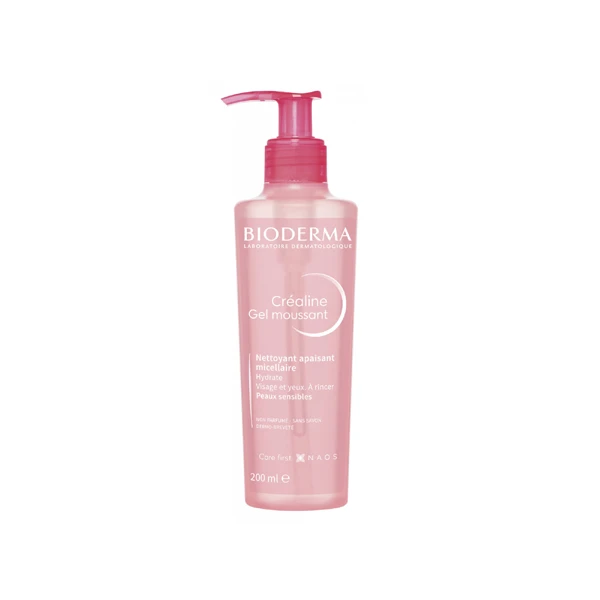 Bioderma Crealine Gel Moussant Foaming Gel 200 ml