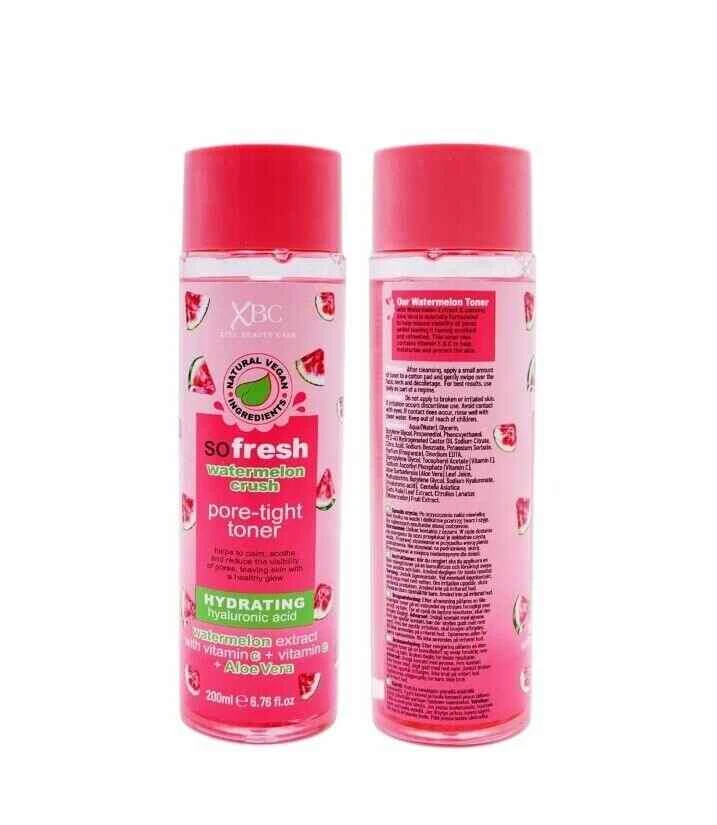 XBC So Fresh Watermelon Crush Pore-Tight Toner - 200ml