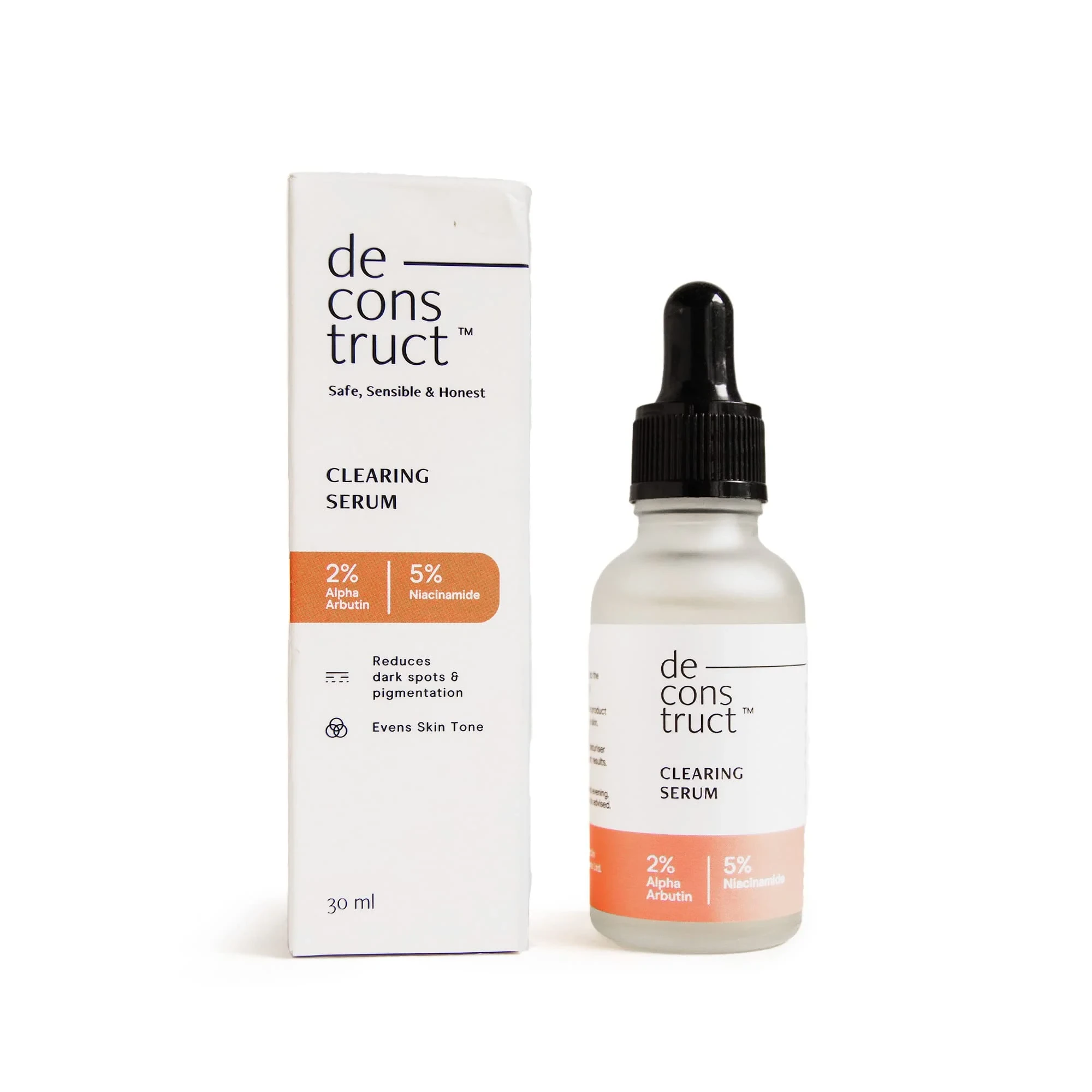 Deconstruct Clearing Serum- 2% Alpha Arbutin + 5% Niacinamide 30 ml