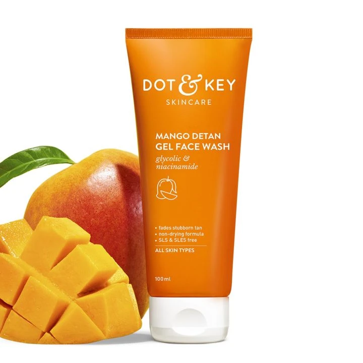 Dot and Key Mango Detan Gel Face Wash 100ml