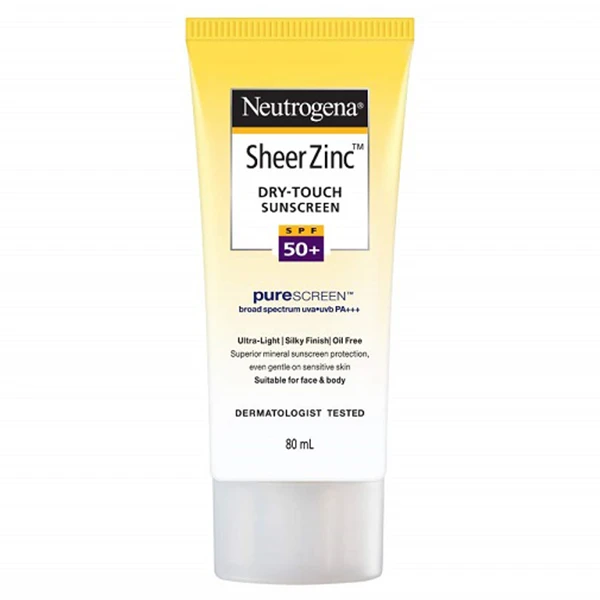 Neutrogena Sheer Zinc Dry – Touch Sunblock SPF 50 – 80ml
