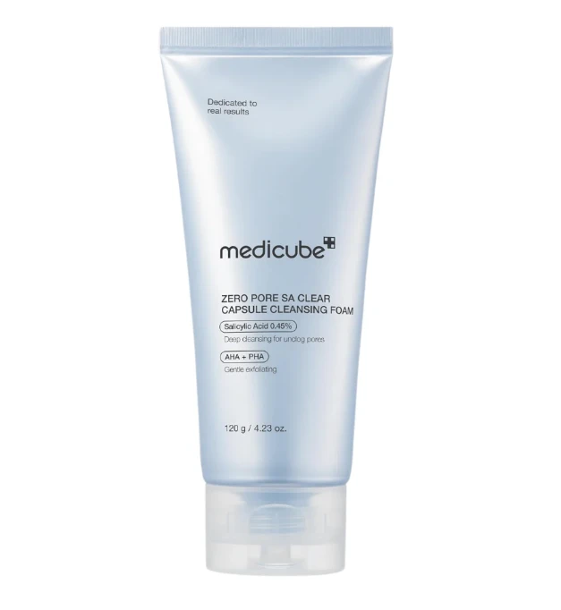 Medicube Zero Pore SA Clear Capsule Cleansing Foam 120g
