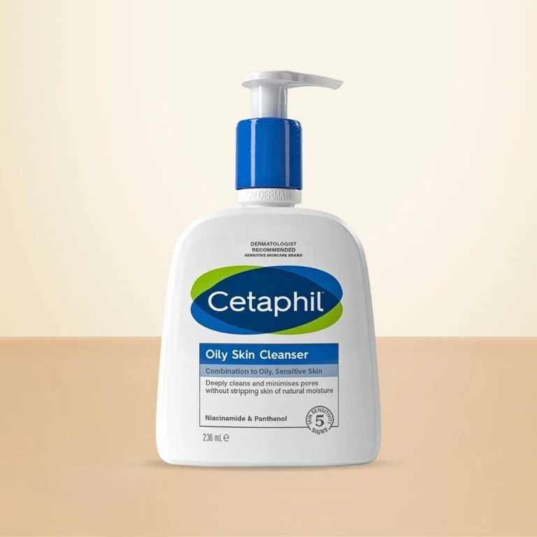 Cetaphil Daily Facial Cleanser For Normal To Oily Sensitive Skin (236ml)