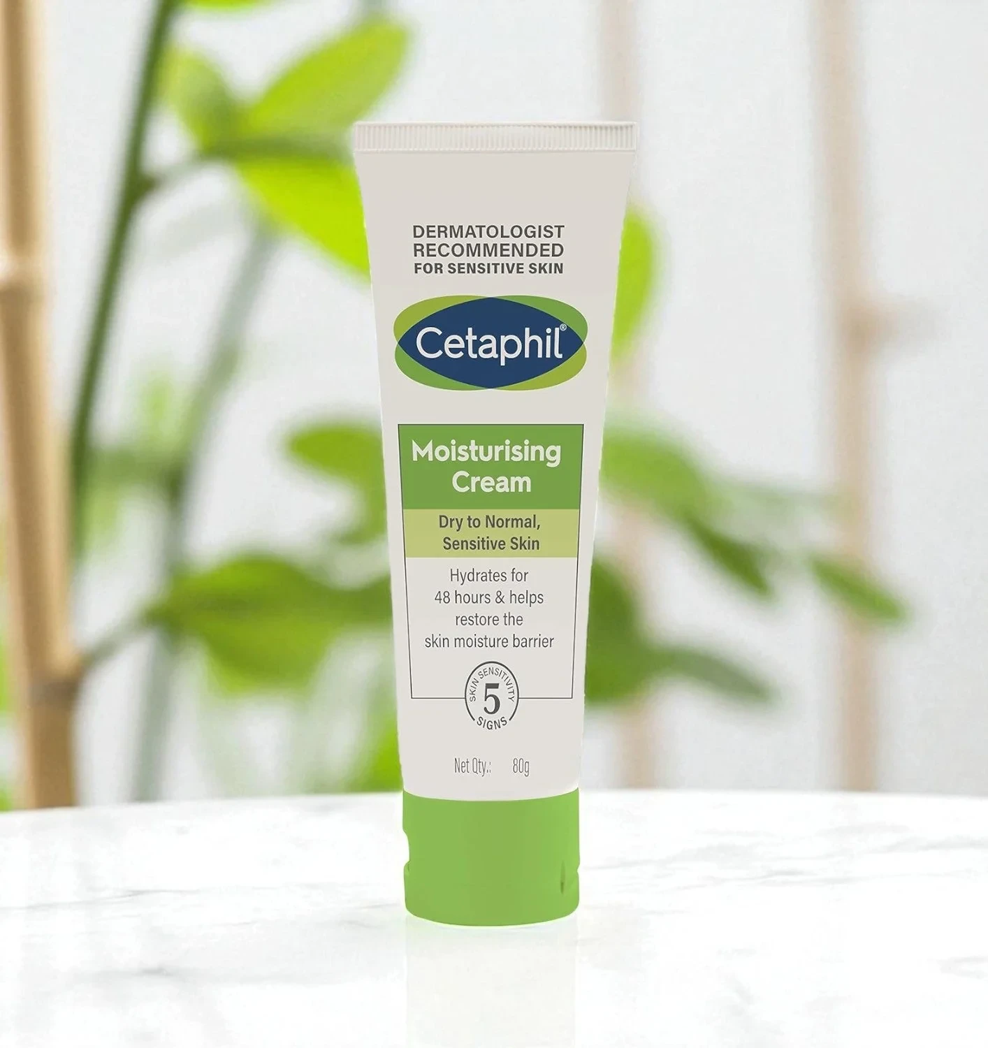 Cetaphil Moisturising Cream 80g (Dry To Normal Sensitive Skin)